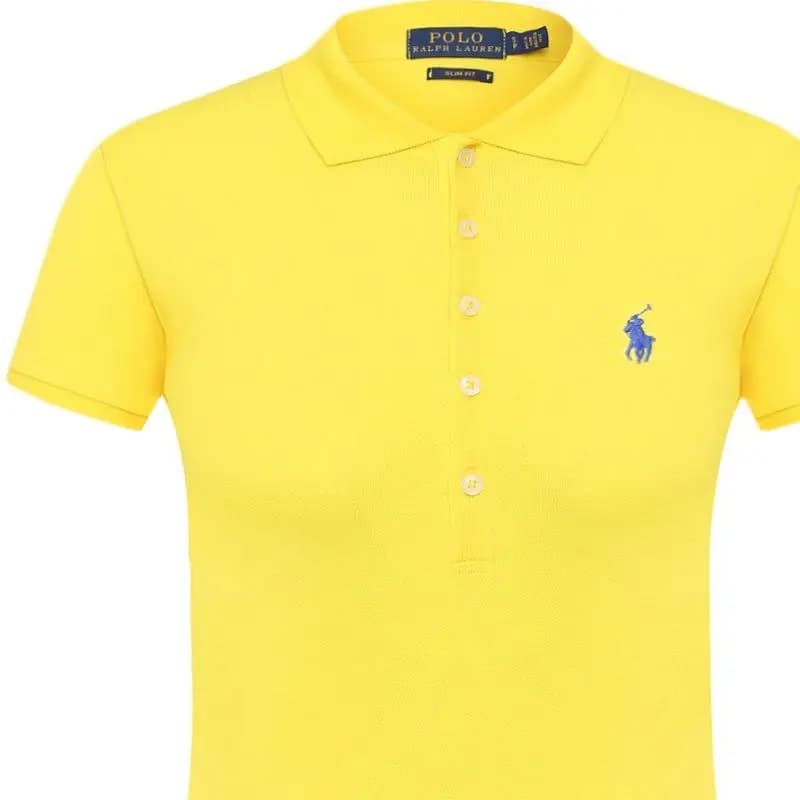 Polo Ralph Lauren Qadın Polo Köynəyi Sarı 5