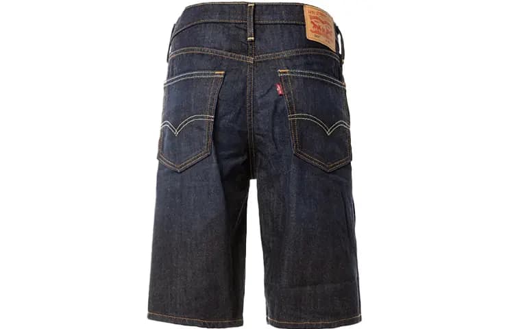 Levis Denim Shorts Men Dark Denim 2