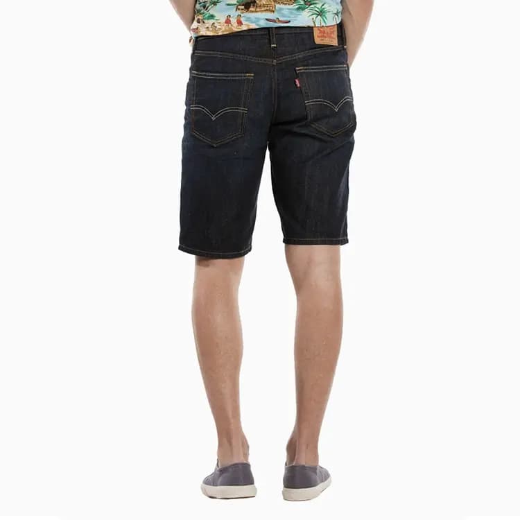 Levis Denim Shorts Men Dark Denim 4