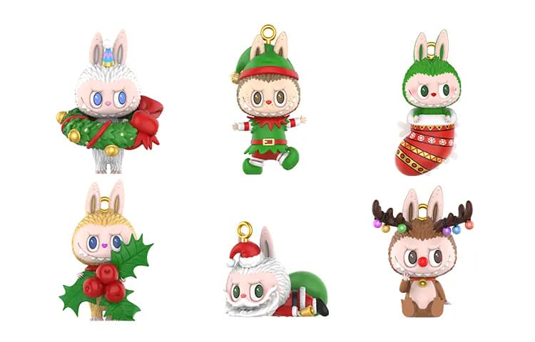 POP MART LABUBU Christmas Series Single Mystery Box/Full Box 6 Pcs Blind Box Products Single Mystery Box/Full Box 6 Pcs 8