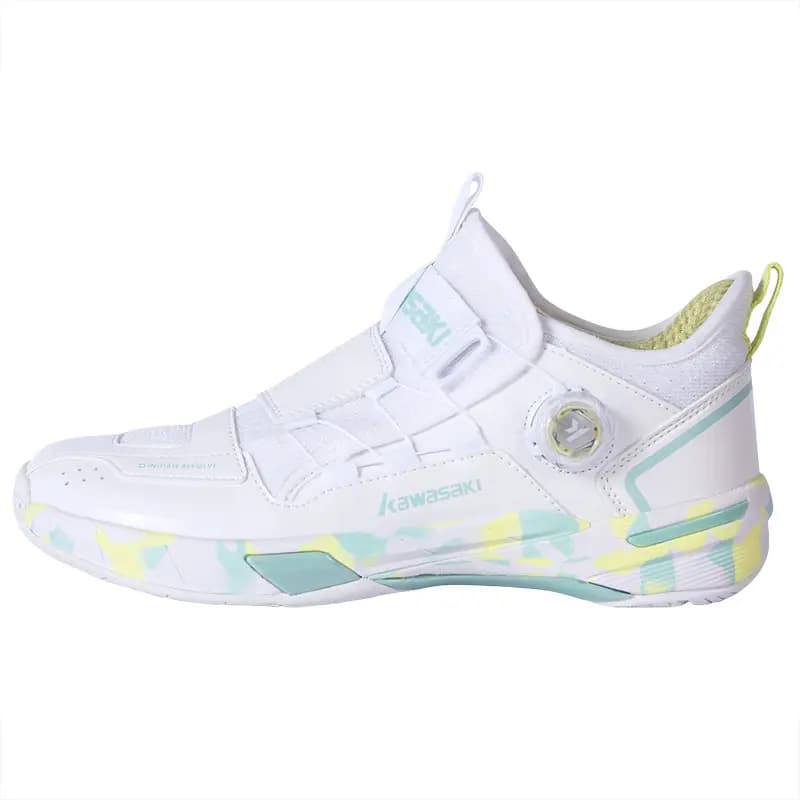 Kawasaki Traverse 2.0 Cushioning, Abrasion Resistant Coverage, Rebound Mid Top Badminton Shoes Unisex 9