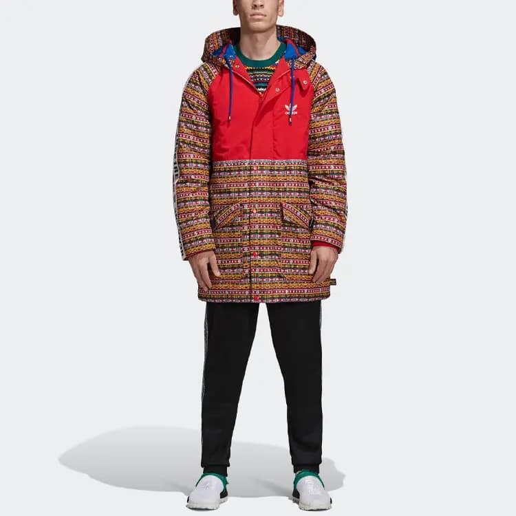 Adidas Originals Puffer Pencək Kişi Çoxrəngli 7
