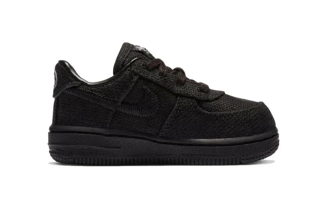 Nike Air Force 1 Low Stussy Black TD 2