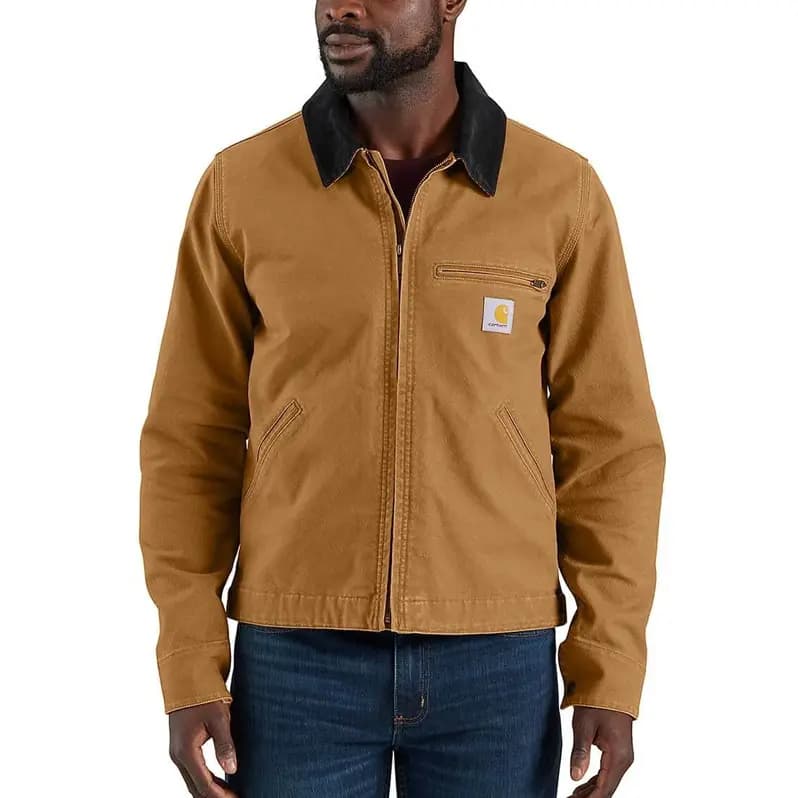 Carhartt 106234 Detroit Kişi Pencəyi Qəhvəyi 2