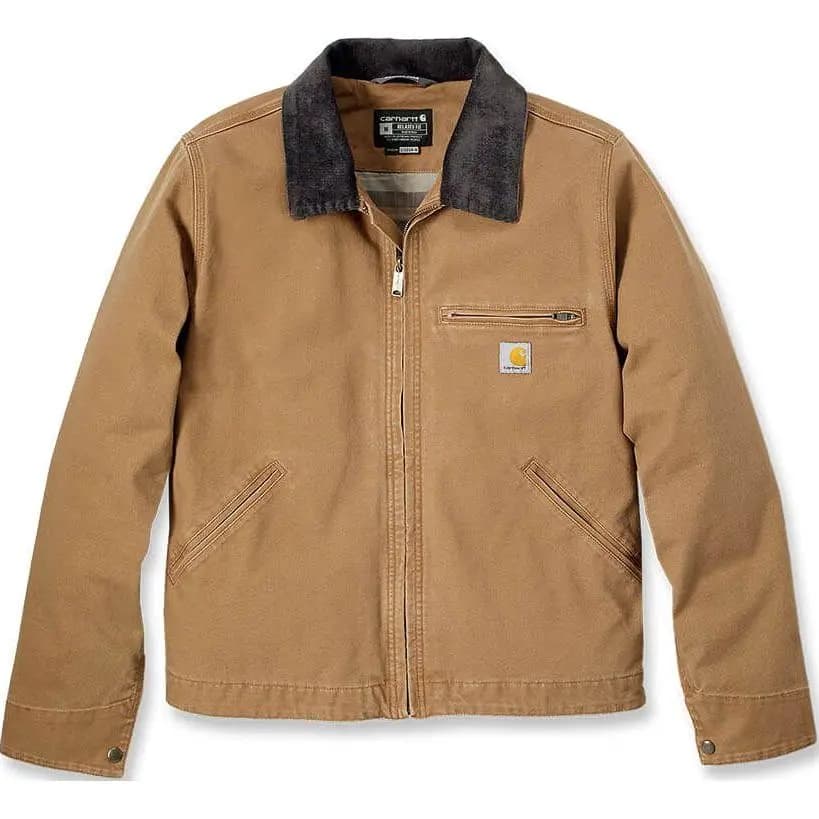 Carhartt 106234 Detroit Kişi Pencəyi Qəhvəyi