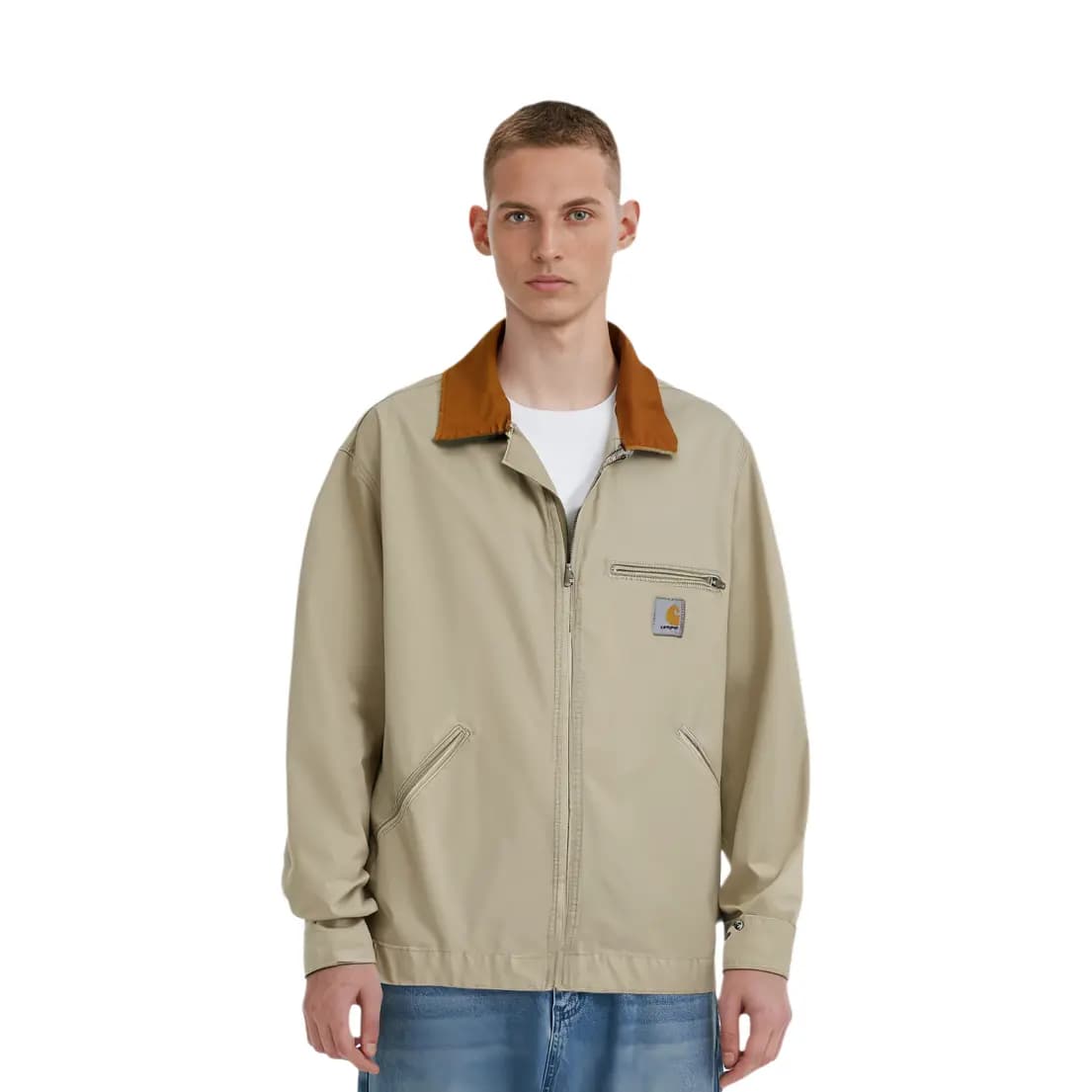 Carhartt 106234 Detroit Kişi Pencəyi Qəhvəyi 4