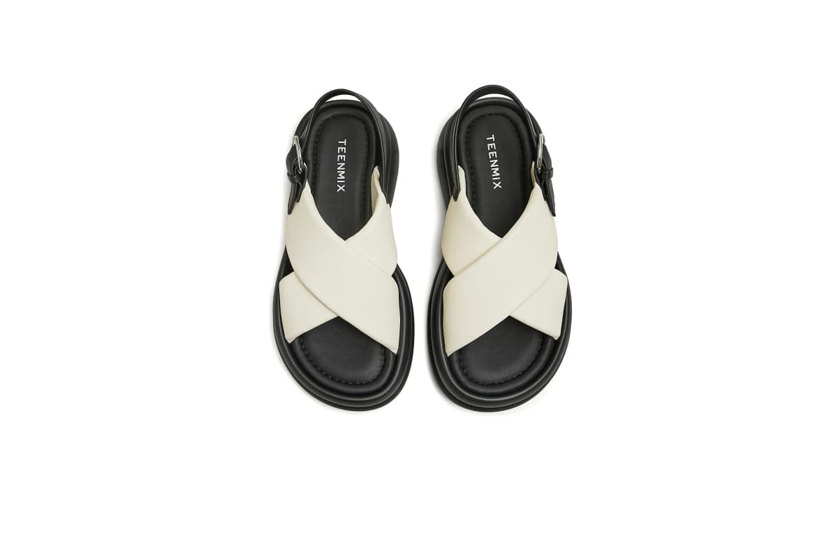 teenmix Thick Sole Comfortable One-Strap Sandals Women's 15