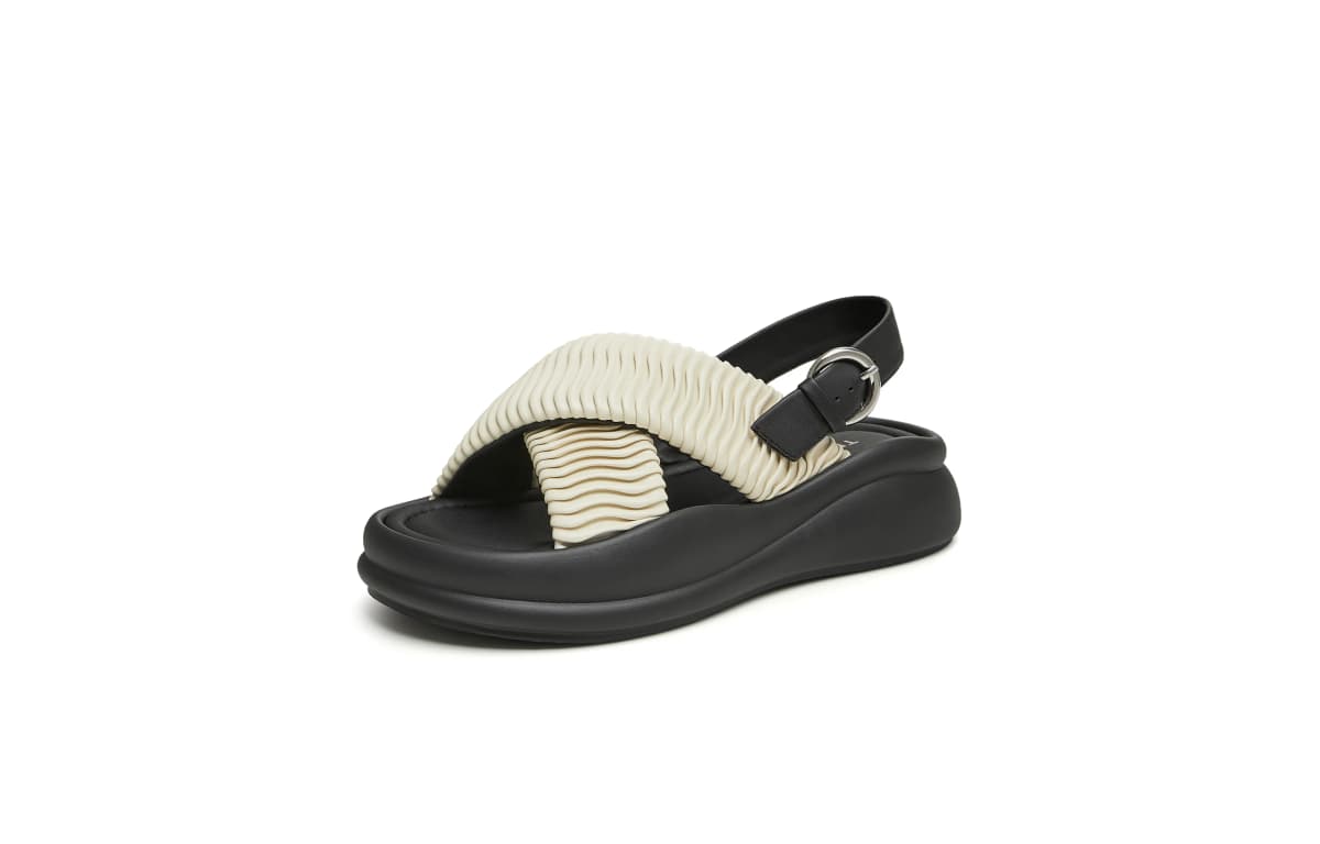 teenmix Thick Sole Comfortable One-Strap Sandals Women's 22