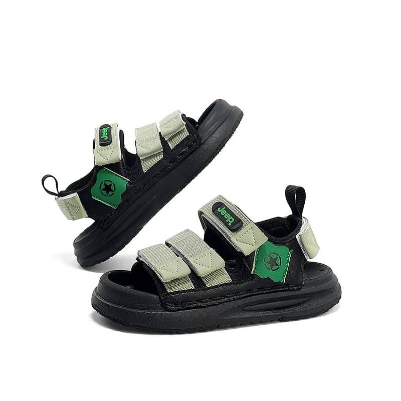 Jeep Uşaq Sandalı Yaşıl 6