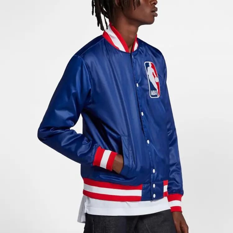 Nba X Nike Baseball Köynəyi Kişi Göy 3