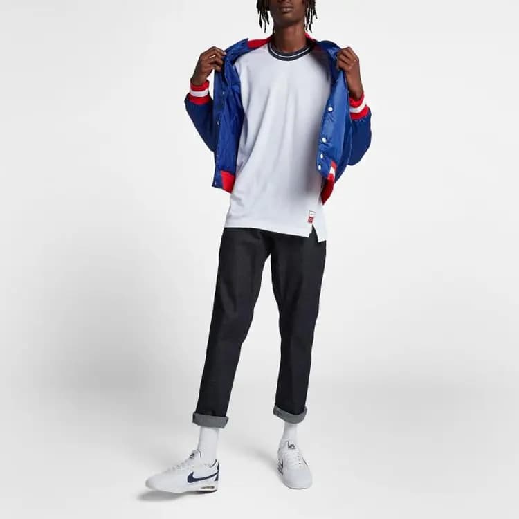 Nba X Nike Baseball Köynəyi Kişi Göy 2