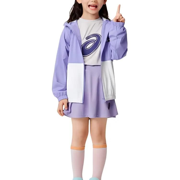 Asics Uşaq İdman Kurtkası Bənövşəyi 5