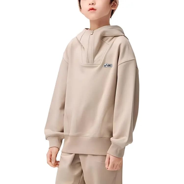 Asics Yeniyetmə Sweatshirt Xaki 3