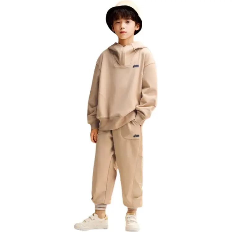 Asics Yeniyetmə Sweatshirt Xaki 5