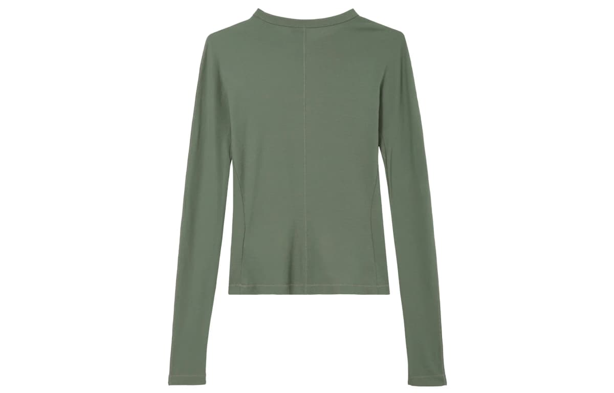 Adidas T Shirt Women's Gray Stone Green 2
