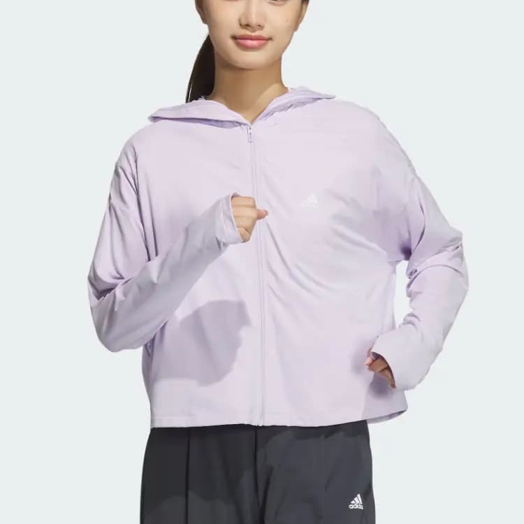 Adidas Qadın Günəşdən Qoruyucu Geyim Açıq Bənövşəyi 2
