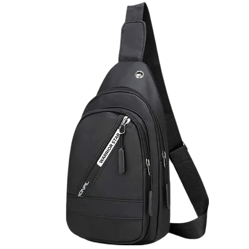 Warrior Oxford Sinə Çantası Kişi Qara