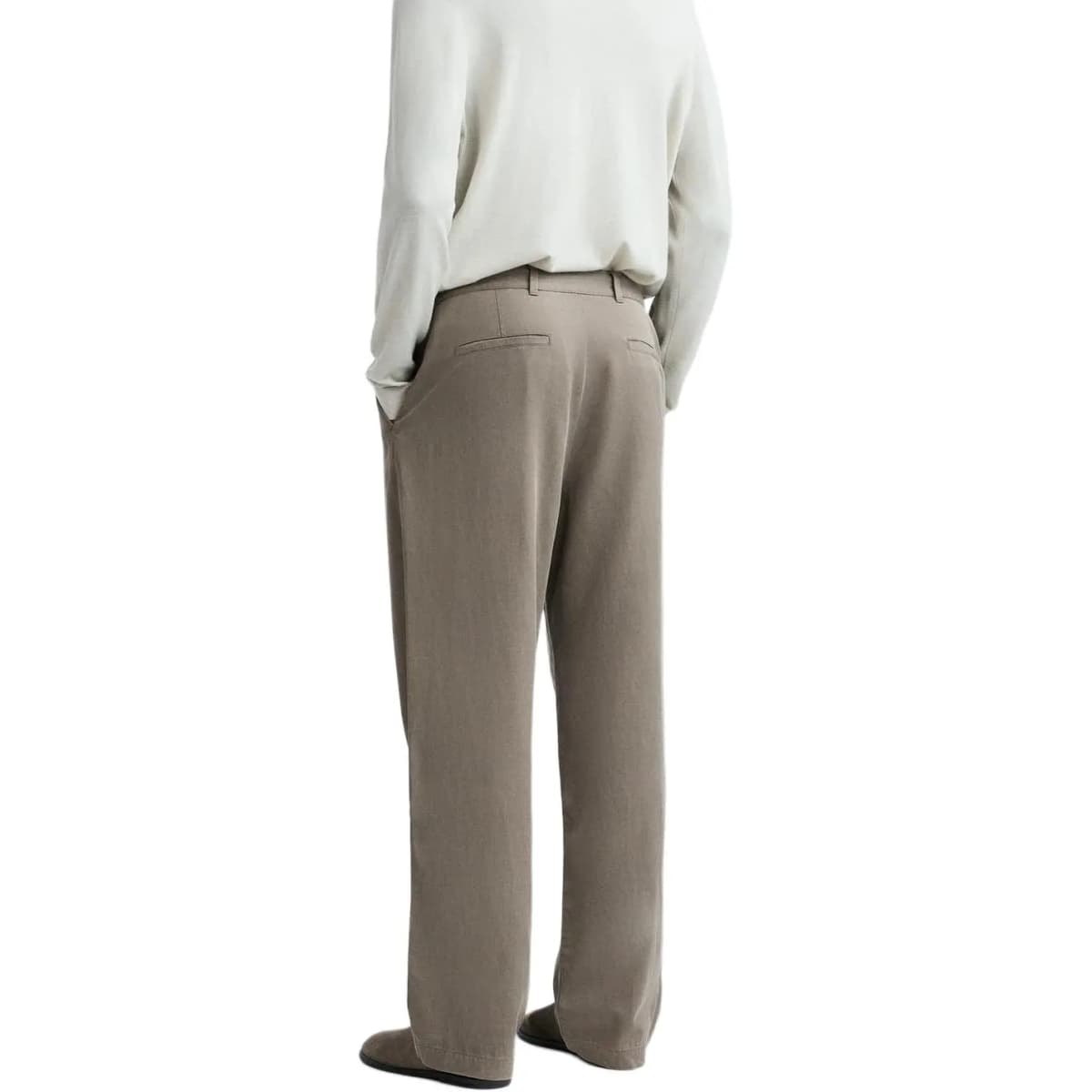 ZARA Suit Trousers Men Dark Taupe 6