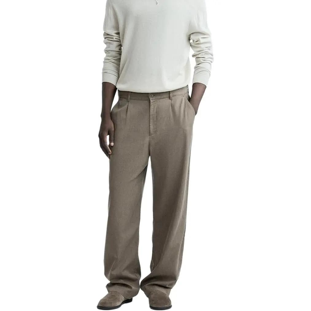 ZARA Suit Trousers Men Dark Taupe 3