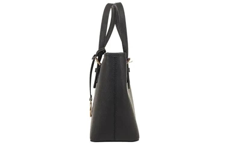 MICHAEL KORS Jet Set Dəri Çanta Qadın Qara 3