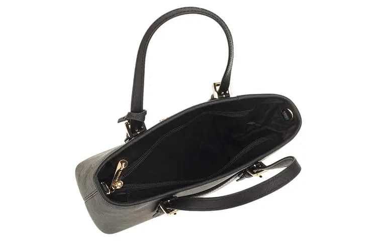 MICHAEL KORS Jet Set Dəri Çanta Qadın Qara 6