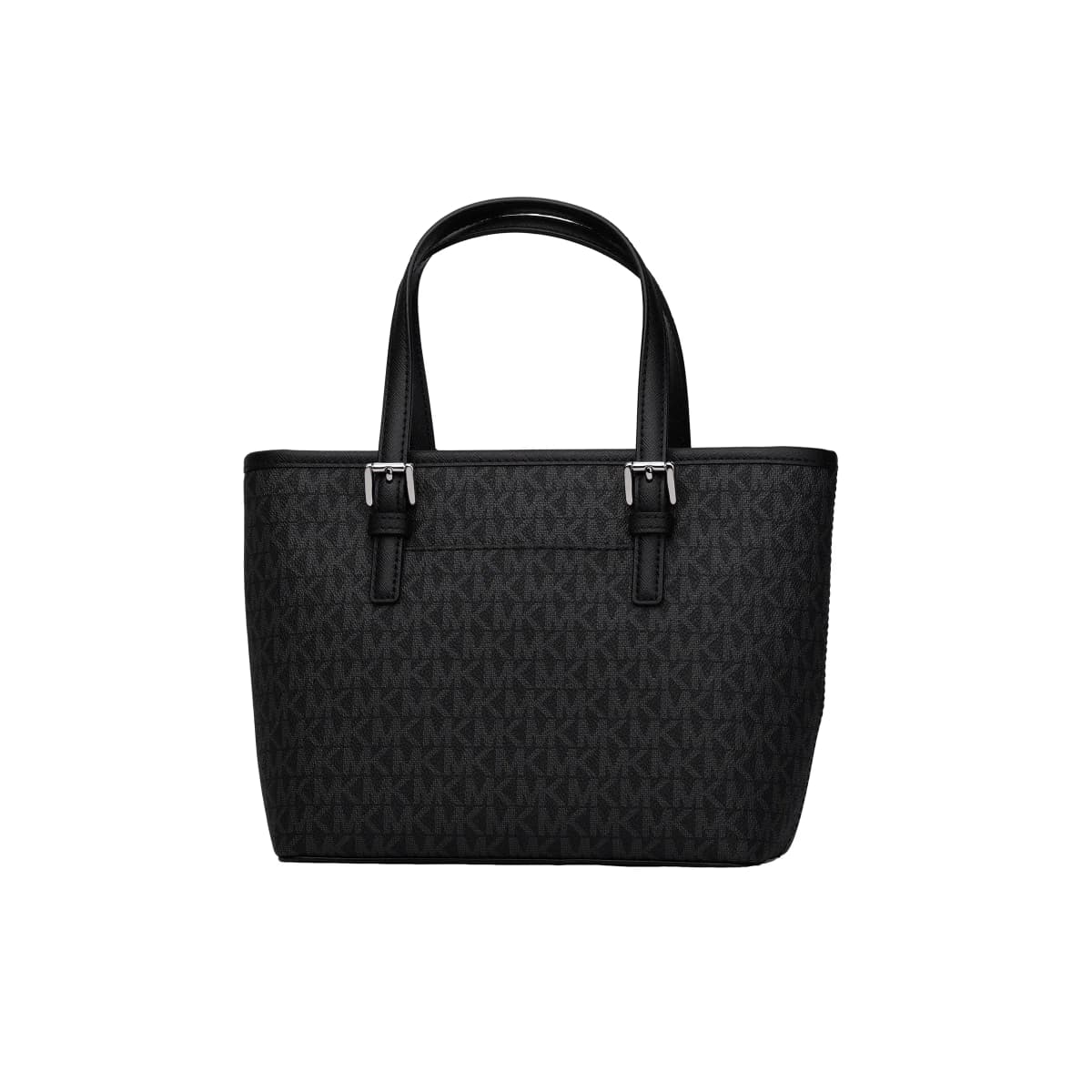 MICHAEL KORS Jet Set PVC Çanta Qadın Qara 7