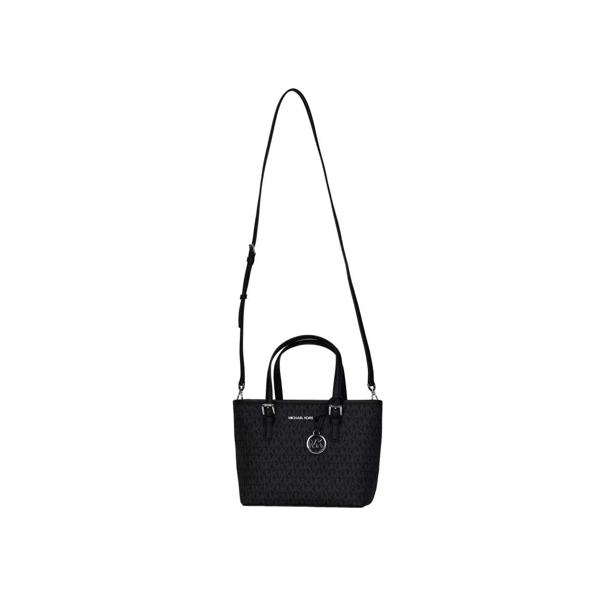 MICHAEL KORS Jet Set PVC Çanta Qadın Qara 3