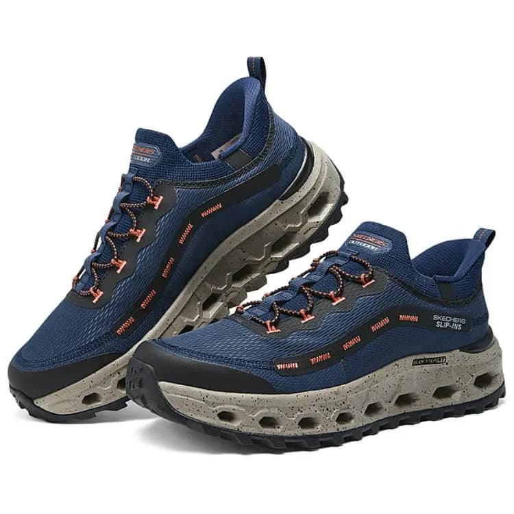 Skechers OUTDOOR Açıq Hava Ayaqqabısı Kişi Mavi/Narıncı 3