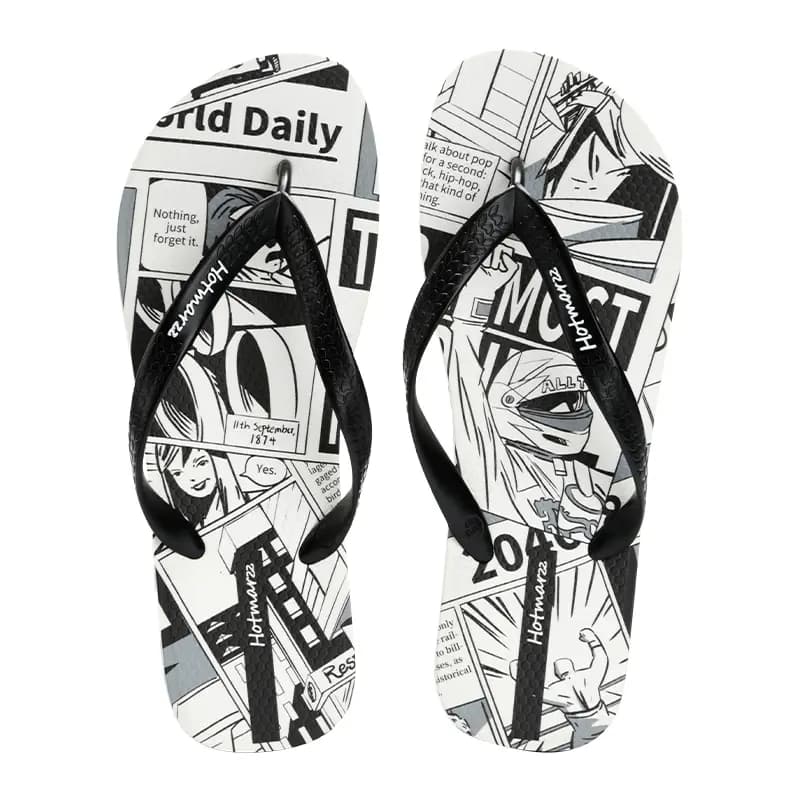 HOTMARZZ Slip-Resistant Flip Flops Men's 4