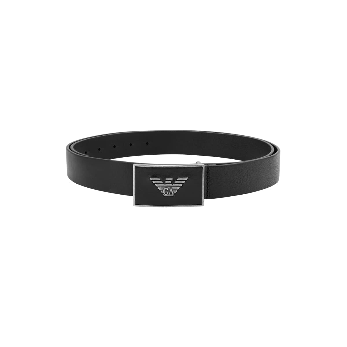 EMPORIO ARMANI Logo Plaque Belt 2