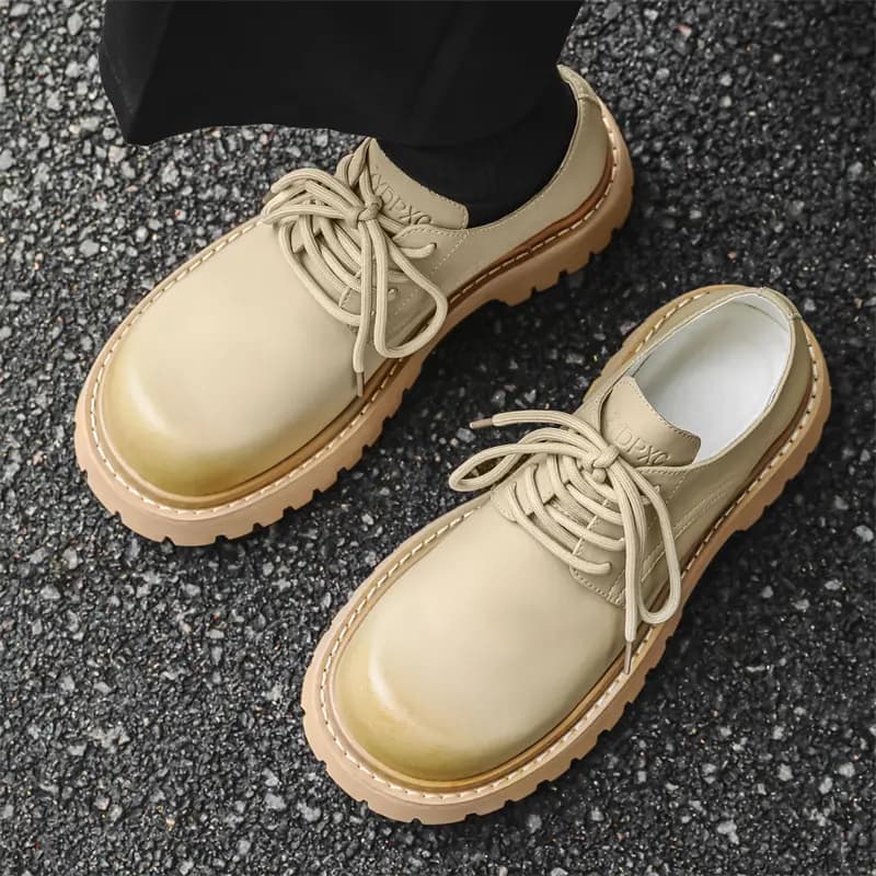 V ZERO FIVE Microfiber Height-Increasing Wear-Resistant Fashion Casual Shoes Men's 10