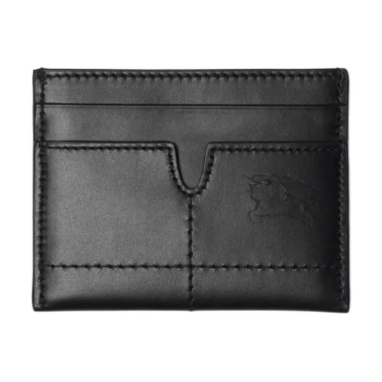 Burberry Calfskin Kişi Kart Qabı Qara 2