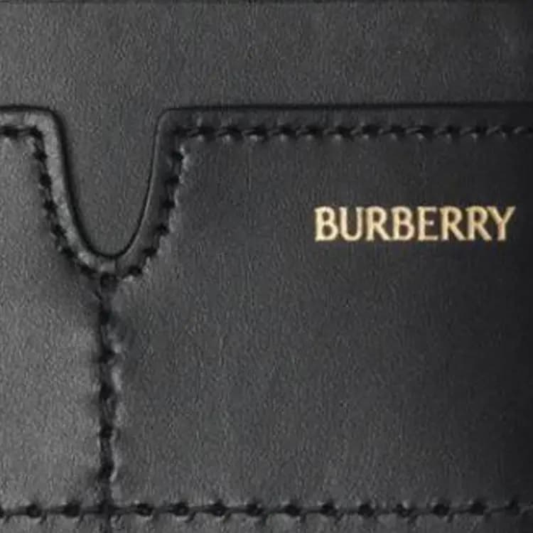 Burberry Calfskin Kişi Kart Qabı Qara 3