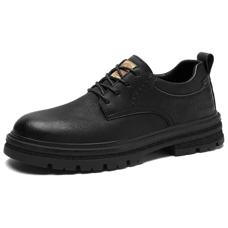 HLA Synthetic Leather Vintage Casual Work Shoes Men's