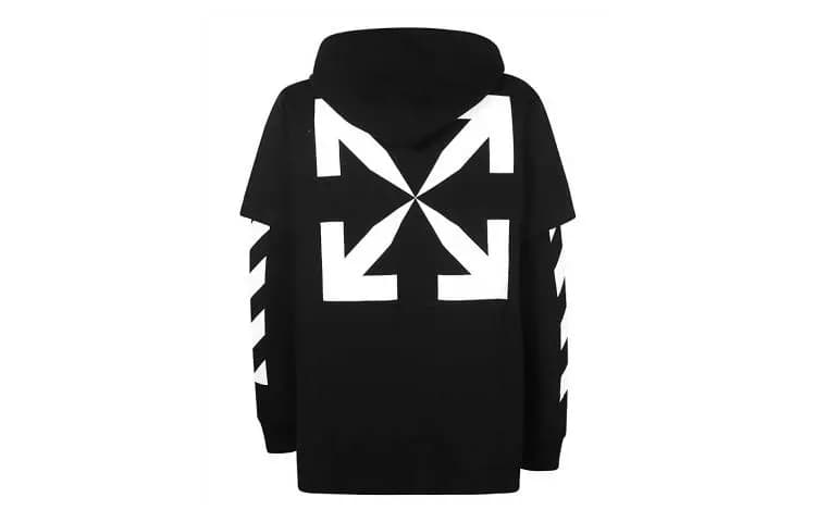 OFF-WHITE SS21 Mona Lisa Hudi Kişi Qara 2