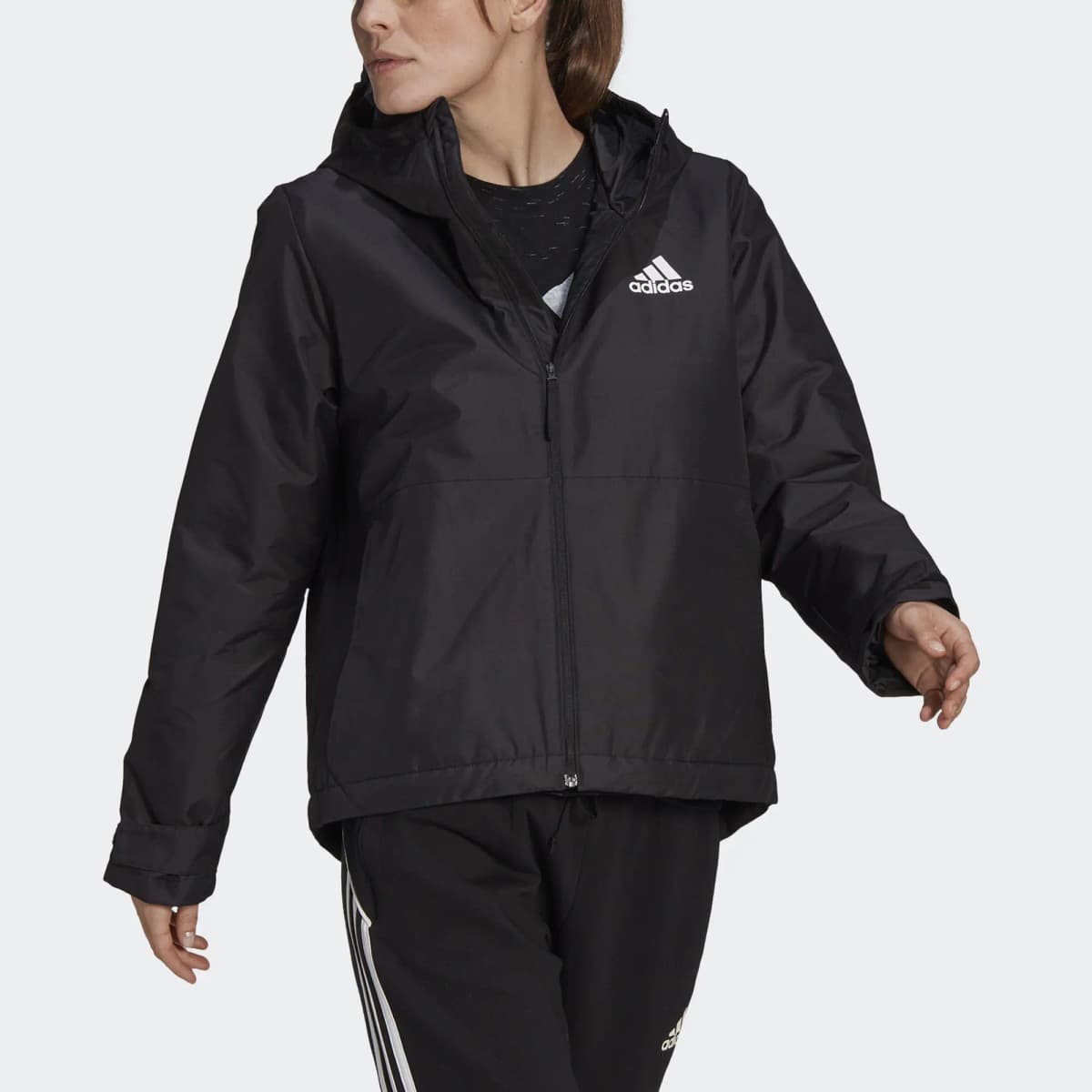 Adidas Qadın Puffer Pencəyi Qara 2