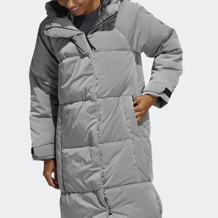 Adidas Down Jackets Women's Gray 3