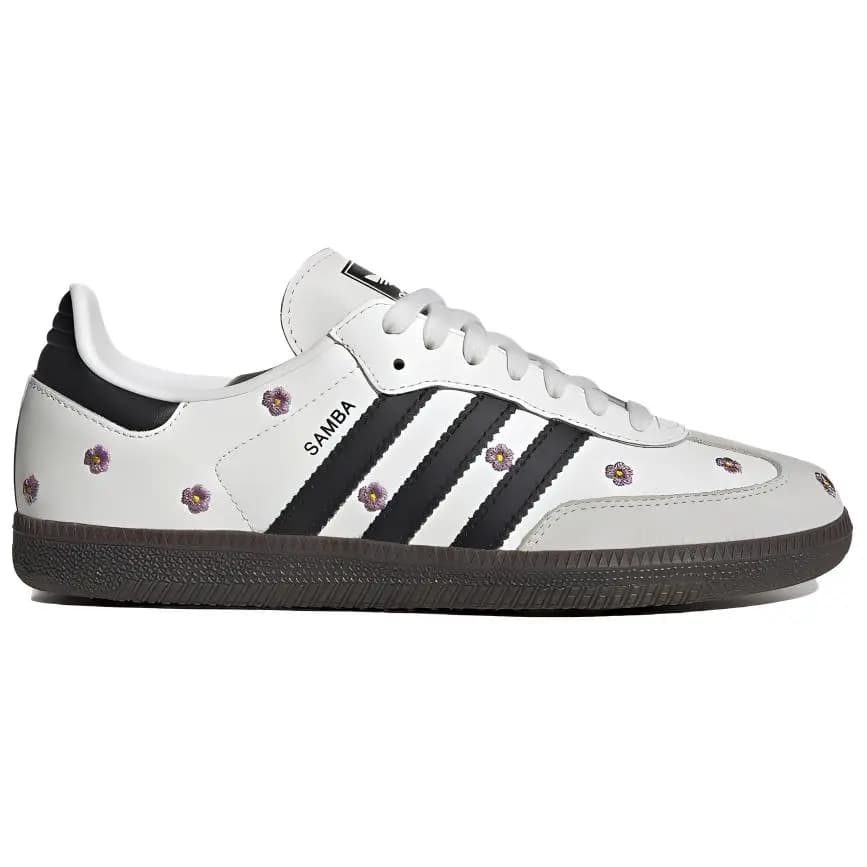 Adidas Originals Samba Qadın İdman Ayaqqabısı Light Purple Floral 2