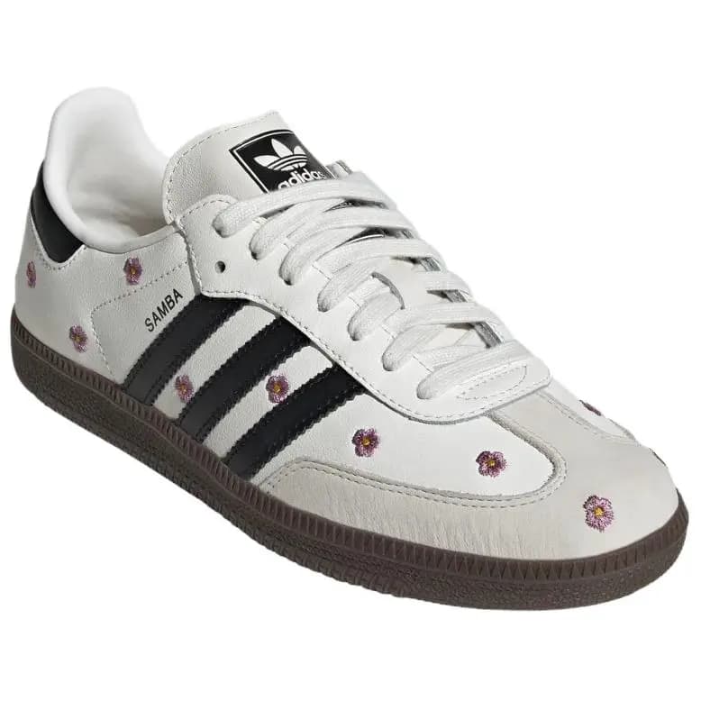 Adidas Originals Samba Qadın İdman Ayaqqabısı Light Purple Floral 3