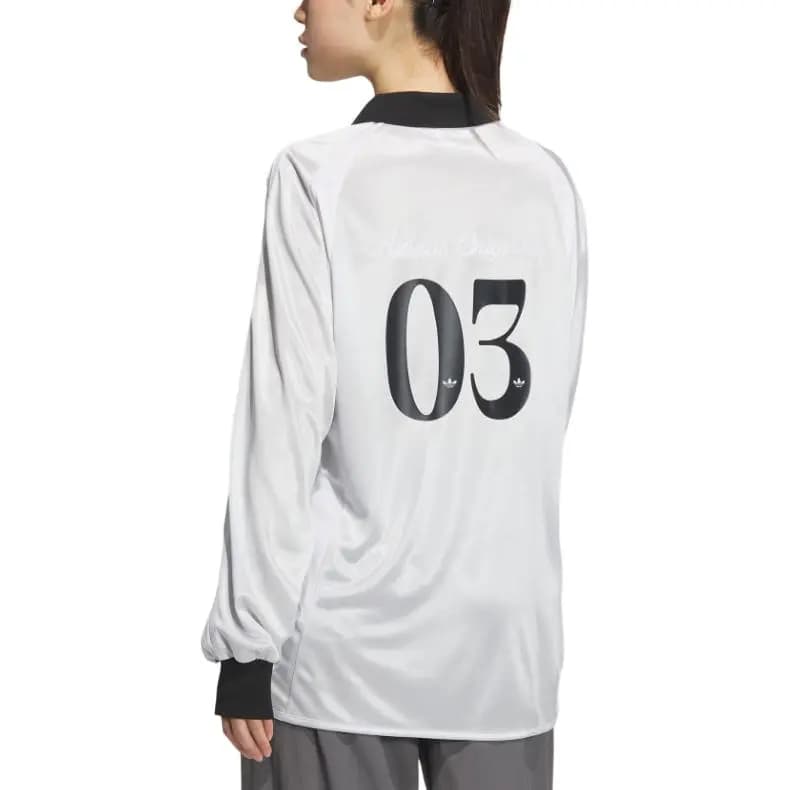 Adidas Originals Polo Köynək Qadın Tünd Gümüşü 3