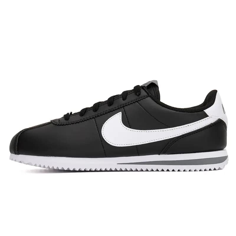 Nike Cortez Uşaq İdman Ayaqqabısı Qara/Ağ