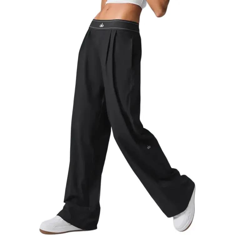 Alo Yoga SUIT UP Qadın Şalvar Qara 4