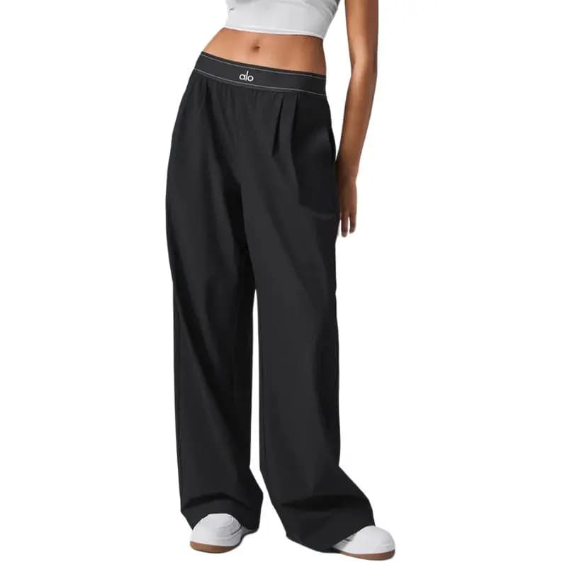 Alo Yoga SUIT UP Qadın Şalvar Qara 3