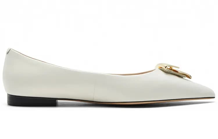 NINE WEST Sheep Leather Fashion Versatile Casual Loafers 1.5cm Women's 19