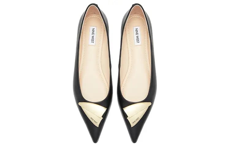 NINE WEST Sheep Leather Fashion Versatile Casual Loafers 1.5cm Women's 11