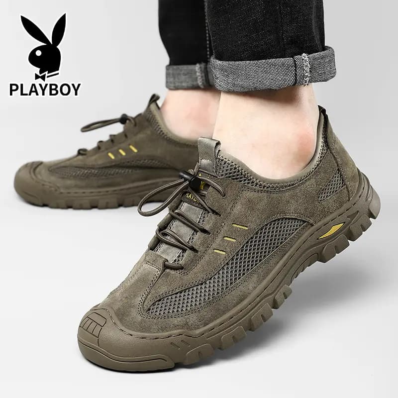 Playboy Kişi Su Ayaqqabısı Xaki 7