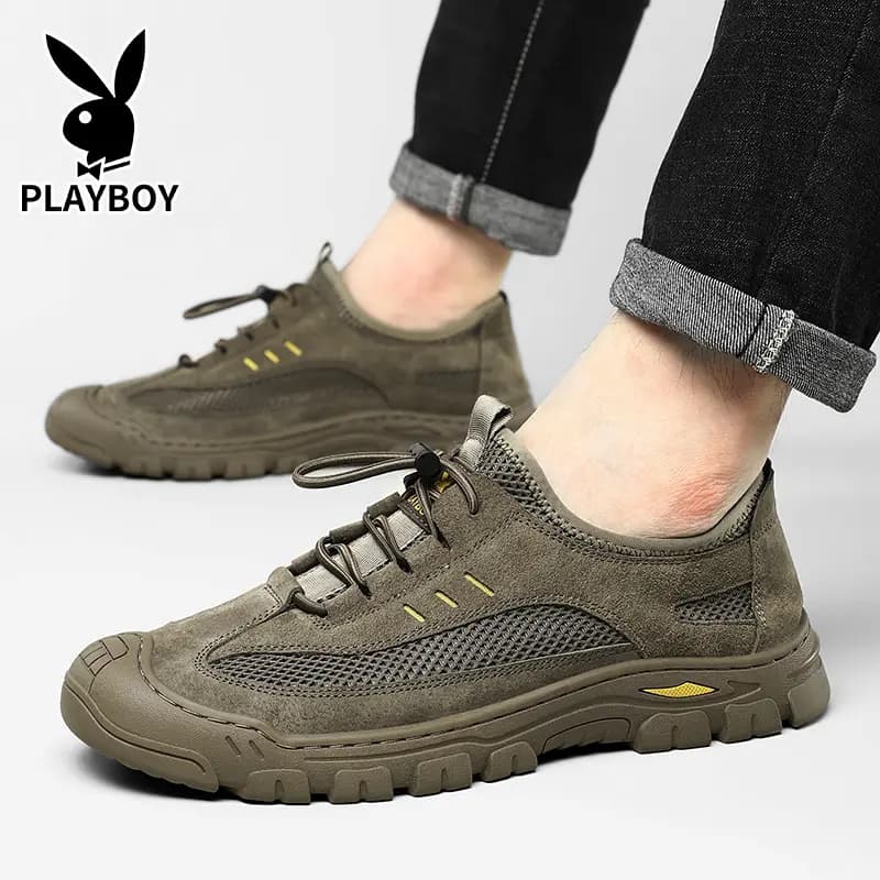 Playboy Kişi Su Ayaqqabısı Xaki 8