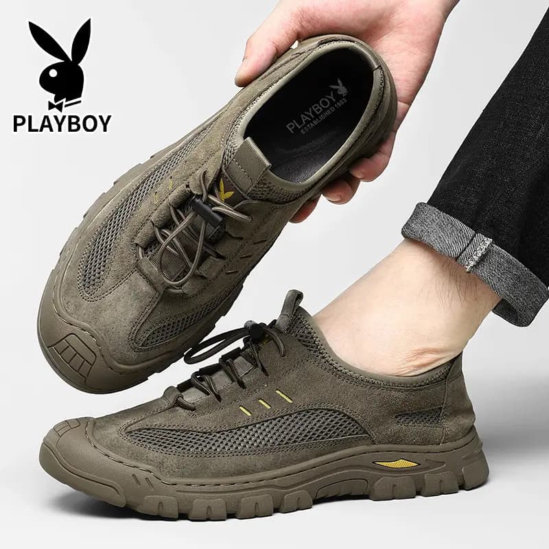 Playboy Kişi Su Ayaqqabısı Xaki 5