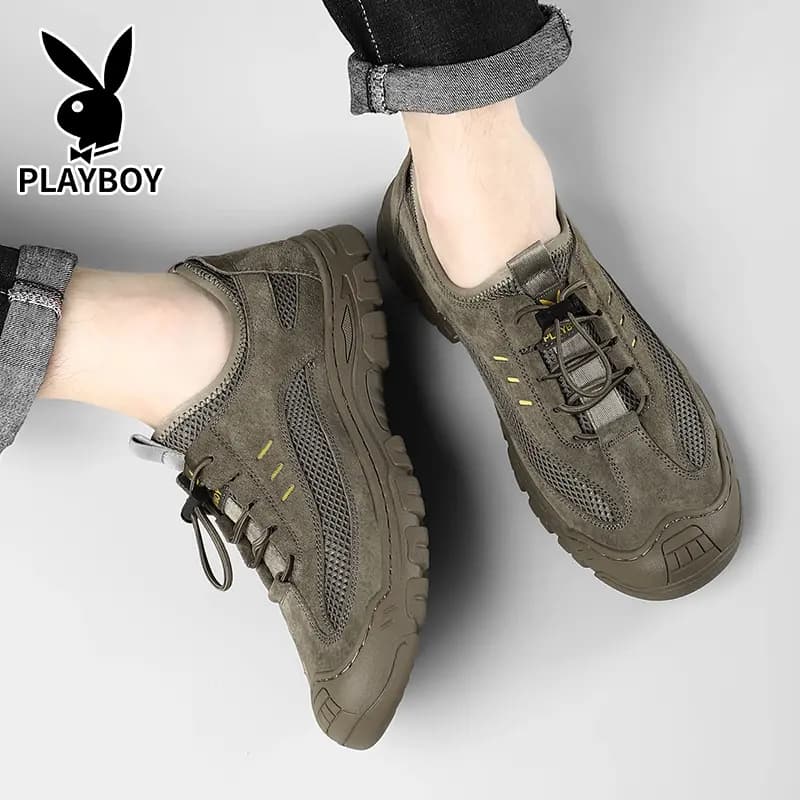 Playboy Kişi Su Ayaqqabısı Xaki 4