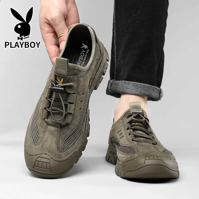 Playboy Kişi Su Ayaqqabısı Xaki 3
